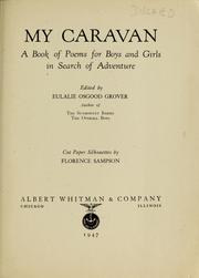 Cover of My caravan by Eulalie Osgood Grover