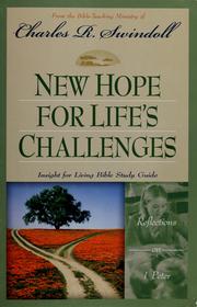 Front cover of New hope for life's challenges by Charles R. Swindoll