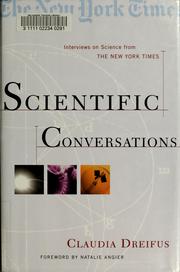 Cover of Scientific conversations by Claudia Dreifus