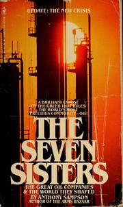 Front cover of The seven sisters by Anthony Terrell Seward Sampson