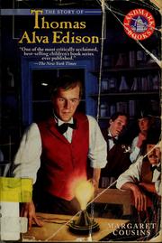 Cover of The story of Thomas Alva Edison by Margaret Cousins