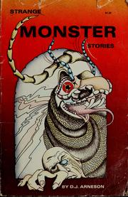 Front cover of Strange monster stories by D. J. Arneson
