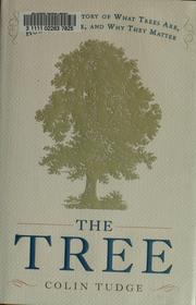 Cover of The tree by Colin Hiram Tudge