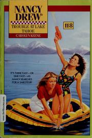 Front cover of Trouble at Lake Tahoe by Carolyn Keene