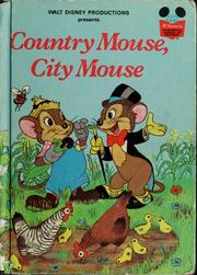 Front cover of Walt Disney's Country mouse, city mouse by Walt Disney Productions
