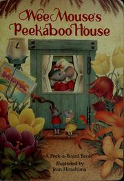 Front cover of Wee Mouse's Peekaboo House by Jean Hirashima