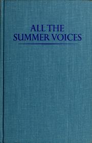 Cover of All the summer voices by Barbara Corcoran