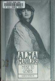 Front cover of Alma Mahler by Karen Monson