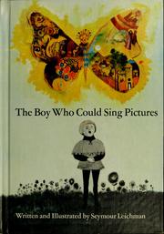 Cover of The boy who could sing pictures by Seymour Leichman