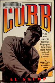 Cover of Cobb by Al Stump