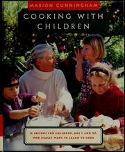 Cover of Cooking with children by Marion Cunningham