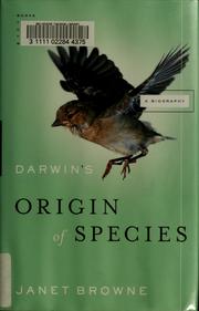 Front cover of Darwin's Origin of species by E. J. Browne