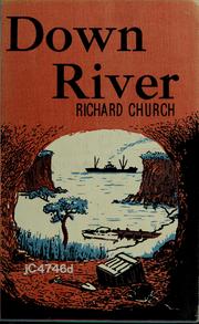 Cover of Down river by Richard Church
