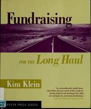 Front cover of Fundraising for the long haul by Kim Klein