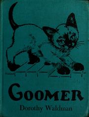 Cover of Goomer by Dorothy Waldman