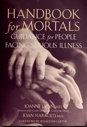 Cover of Handbook for mortals by Joanne Lynn