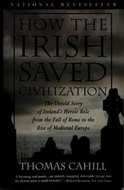 Cover of How the Irish saved civilization by Thomas Cahill