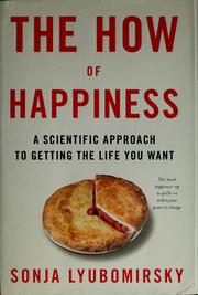 Front cover of The how of happiness by Sonja Lyubomirsky