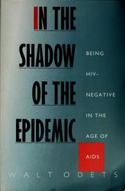 Front cover of In the shadow of the epidemic by Walt Odets