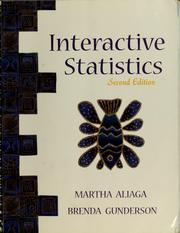 Cover of Interactive statistics by Martha Aliaga