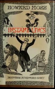 Cover of Instant Lives by Edward Gorey