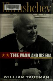 Cover of Khrushchev by William Taubman