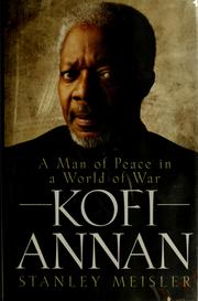 Cover of Kofi Annan by Stanley Meisler