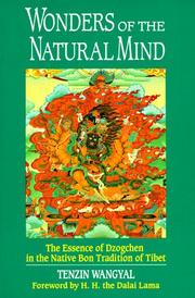 Cover of Wonders of the natural mind by Tenzin Wangyal