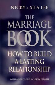 Front cover of The marriage book by Nicky Lee