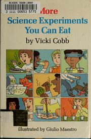 Cover of More science experiments you can eat by Vicki Cobb