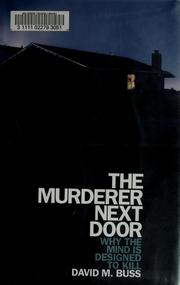 Cover of The murderer next door by David M. Buss