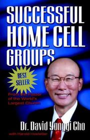 Cover of Successful home cell groups by Cho, Yong-gi