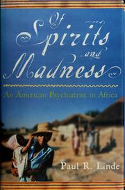 Front cover of Of spirits and madness by Paul R. Linde