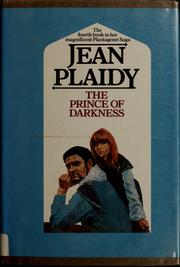 Front cover of The prince of darkness by Eleanor Burford