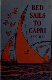 Cover of Red sails to Capri by Ann Weil