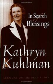 Front cover of In Search of Blessings by Kathryn Kuhlman
