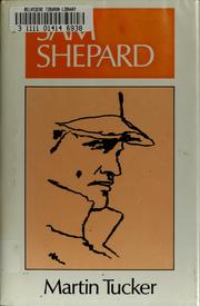 Cover of Sam Shepard by Martin Tucker