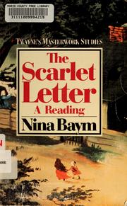 Front cover of The scarlet letter by Nina Baym