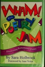 Front cover of Wham! it's a poetry jam by Sara Holbrook