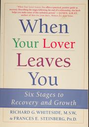 Front cover of When your lover leaves you by Richard G. Whiteside