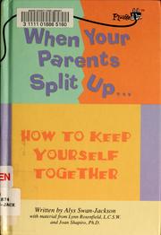 Cover of When your parents split up by Alys Swan-Jackson