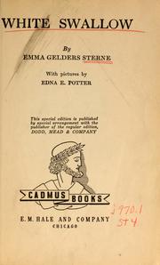Front cover of White Swallow by Emma Gelders Sterne