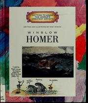 Front cover of Winslow Homer by Mike Venezia