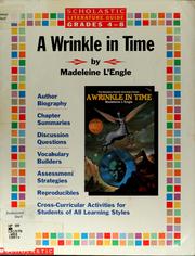 Front cover of Scholastic Literature Guide to A wrinkle in time by Madeleine L'Engle