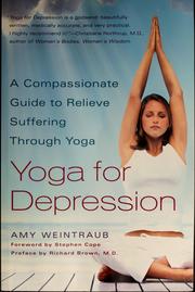 Cover of Yoga for depression by Amy Weintraub