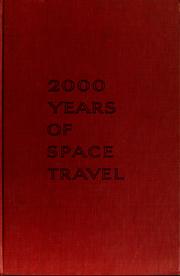 Cover of 2000 years of space travel by Russell Freedman