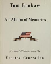 Front cover of An album of memories by Tom Brokaw