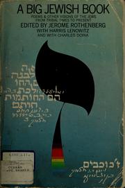 Front cover of A Big Jewish book by Jerome Rothenberg