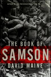 Front cover of The book of Samson by David Maine