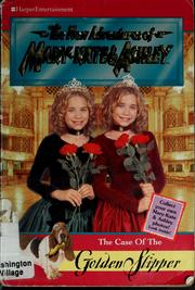 Front cover of The case of the golden slipper by Melinda Metz